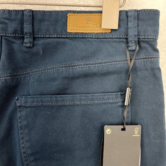 MASSIMO DUTTI Navy Men's Slim Fit Pants Size 30 - Picture 2 of 5